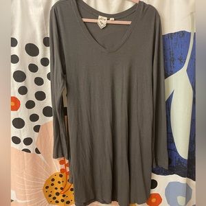 White Crow T-shirt Dress